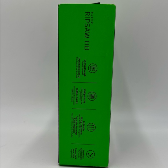 NEW Razer Ripsaw HD Game Streaming Capture Card: 4K Passthrough, 1080P 60FPS Rec - Picture 4 of 15